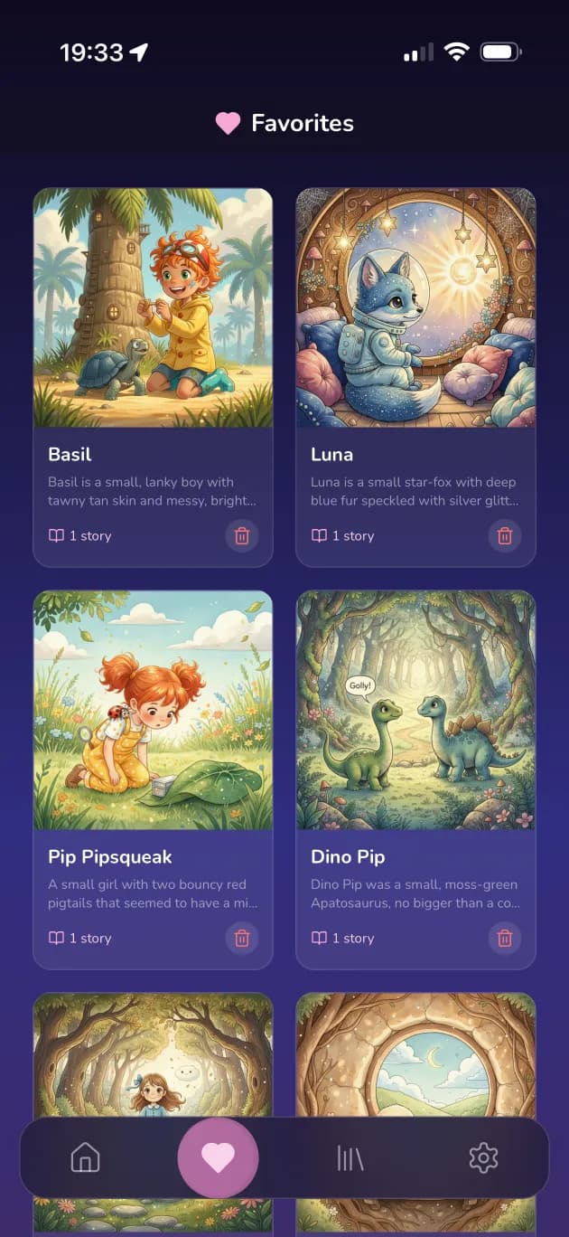 PerfectTales app screenshot 2